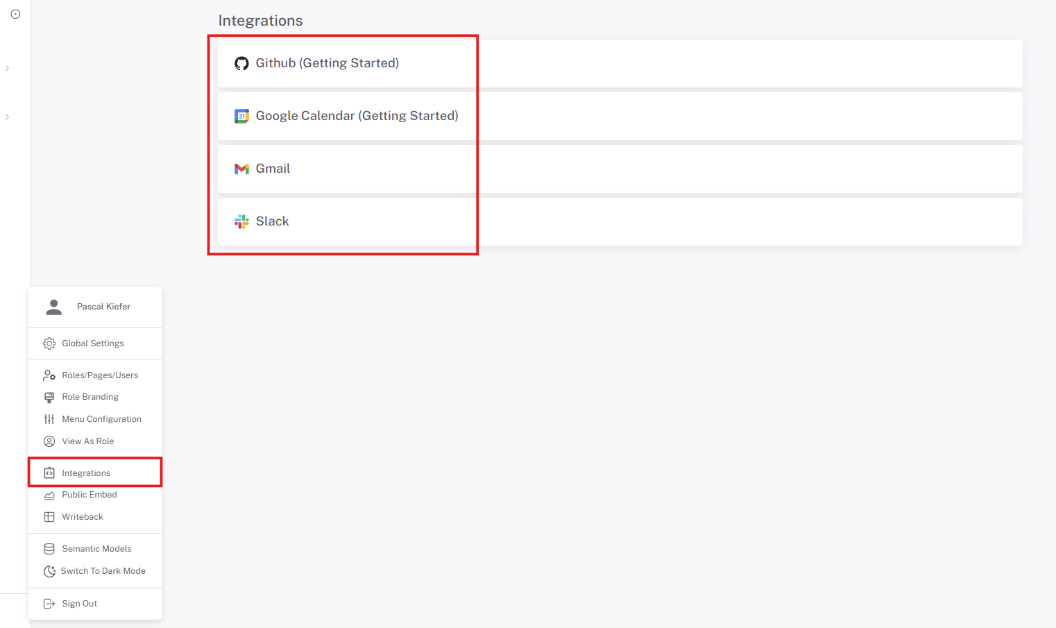 Configure notifications