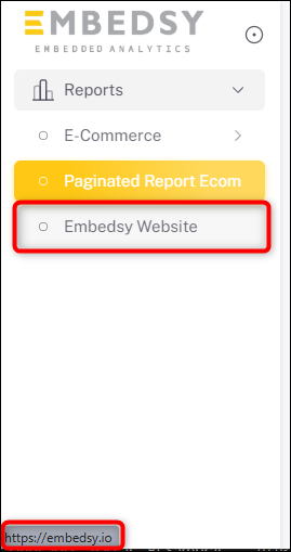 ProEmbedded Portal Hyperlink in Menu Name