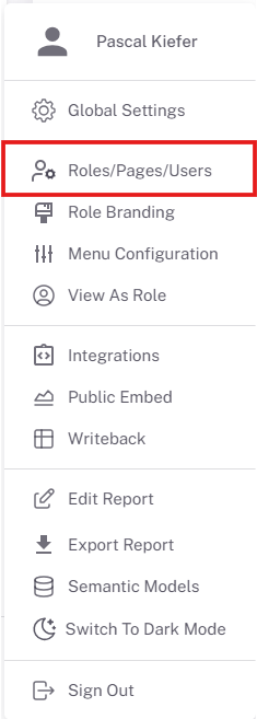 ProEmbedded Portal User Configuration